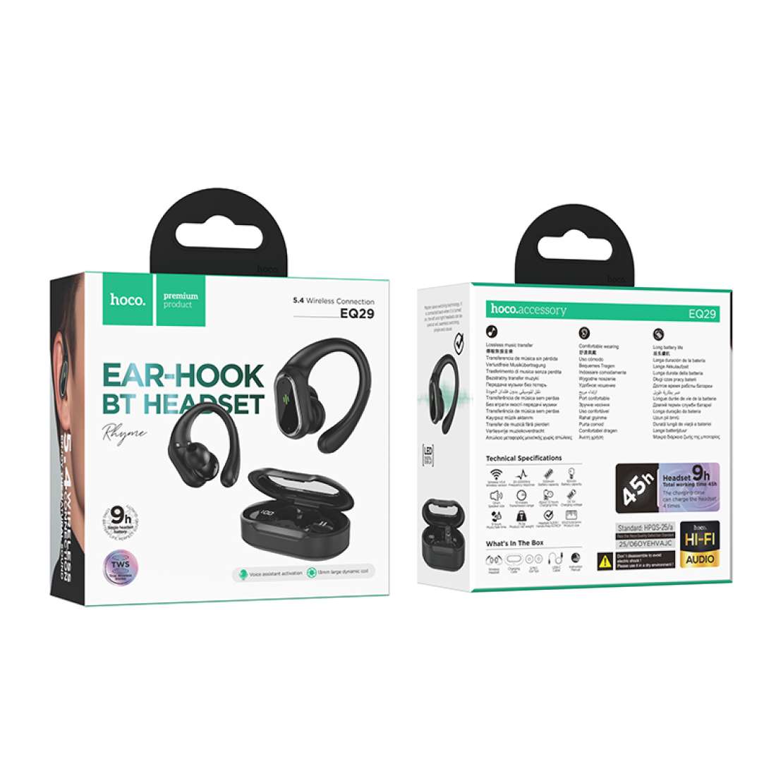 Casque Bluetooth Tour d'Oreille EQ29 HOCO