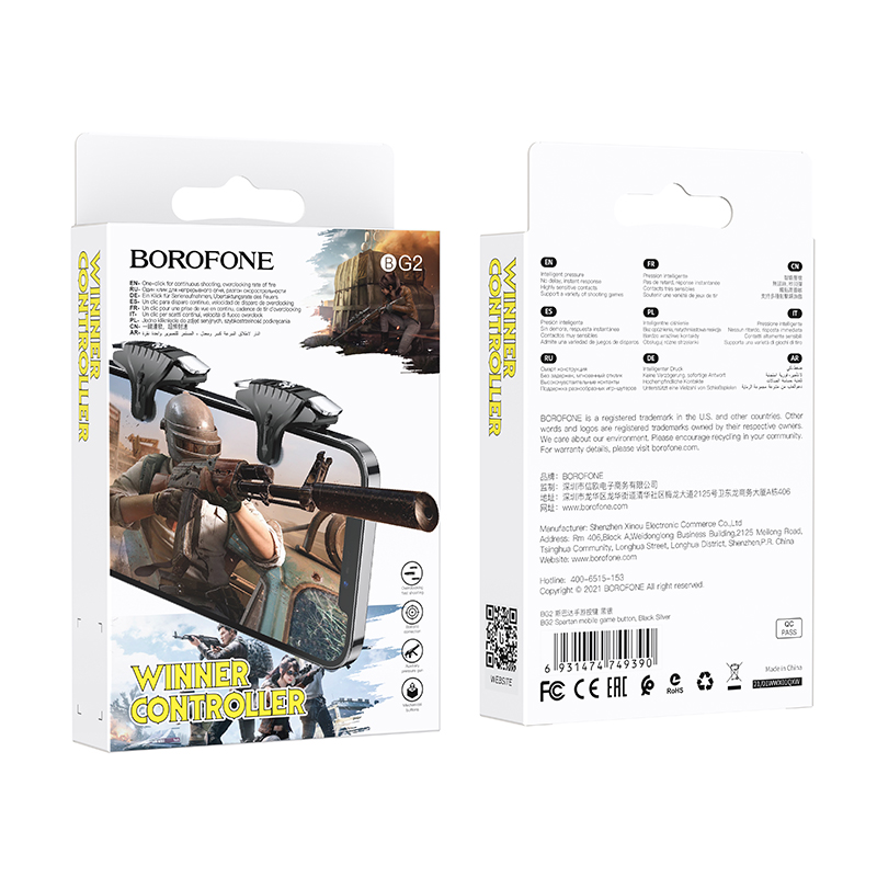 Déclencheurs de Jeu BG2 BOROFONE
