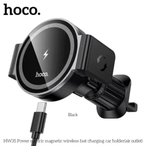 Support Magnétique Charge Sans Fil 15W HW35 HOCO
