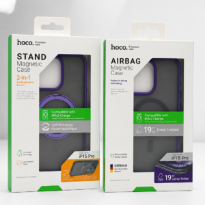 Coque Magnétique iPhone 15 Pro HOCO AS1 & AS5