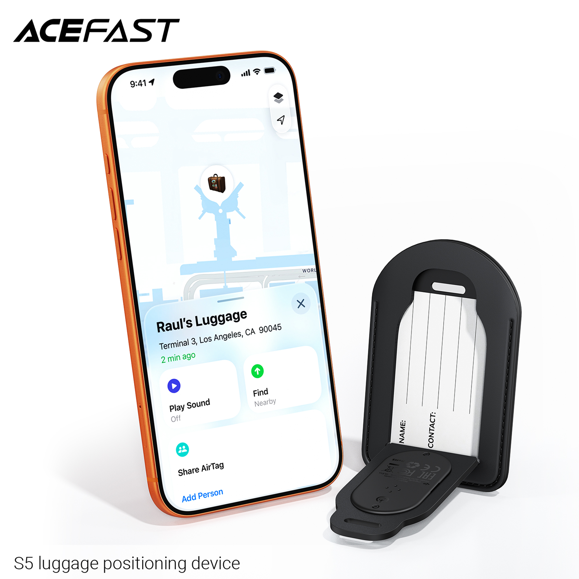 Traceur de Bagage S5 ACEFAST – Image 3