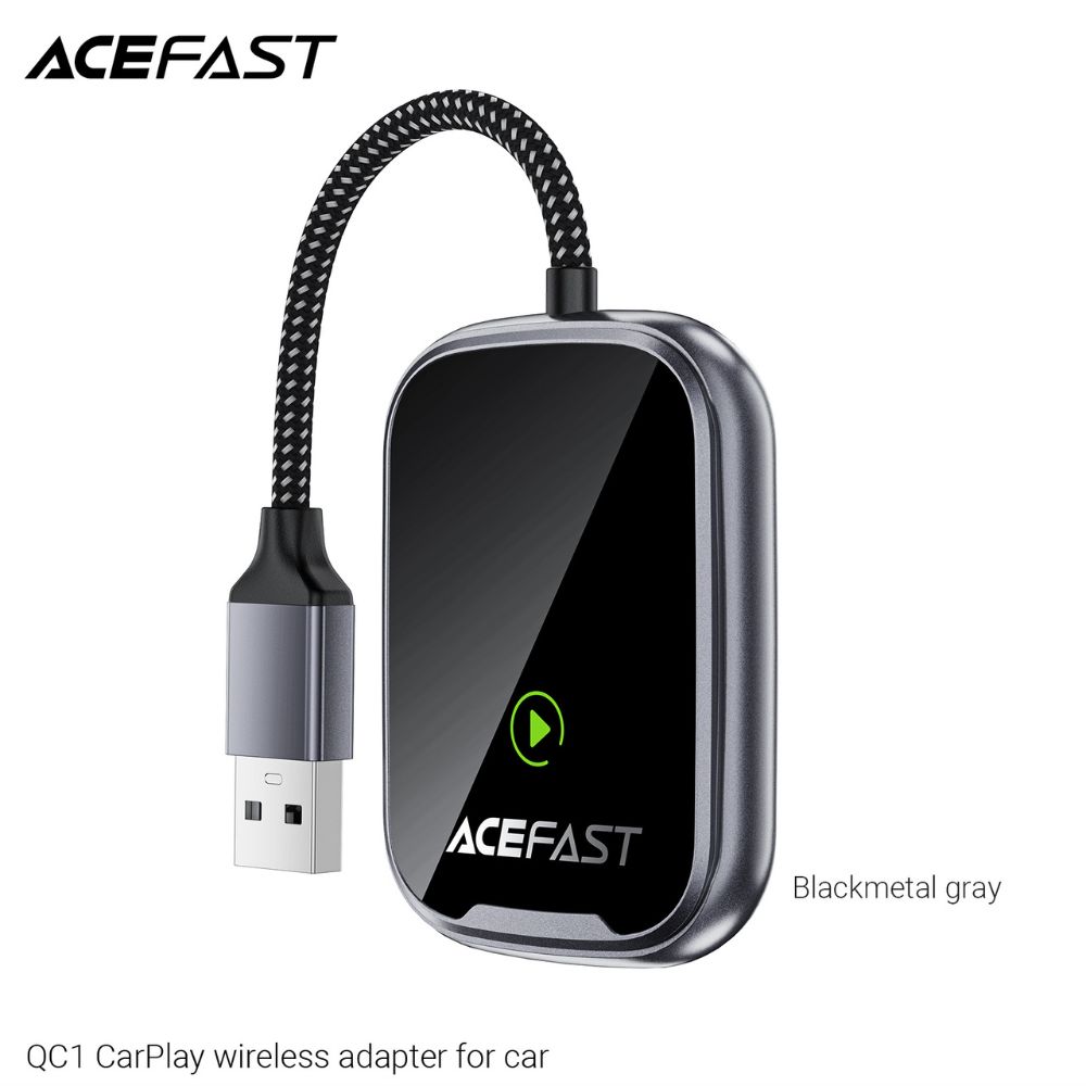 Adaptateur CarPlay & Android Auto Sans Fil QC1 ACEFAST – Image 5