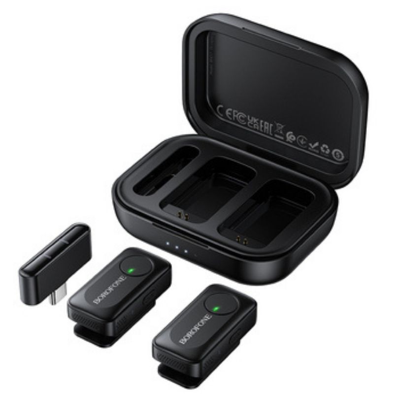 Microphone Cravate Sans Fil USB-C BFK17 BOROFONE