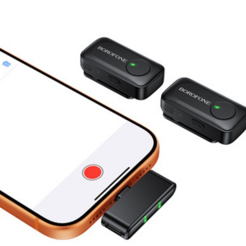 Microphone Cravate Sans Fil USB-C BFK17 BOROFONE – Image 6