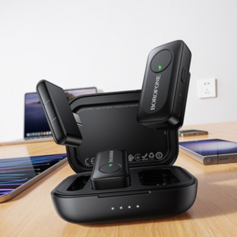Microphone Cravate Sans Fil USB-C BFK17 BOROFONE