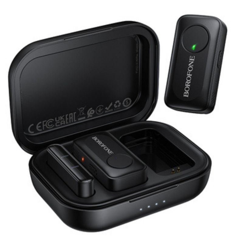Microphone Cravate Sans Fil USB-C BFK17 BOROFONE
