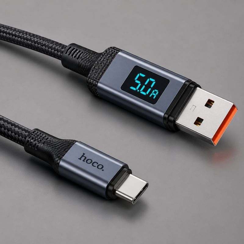 Câble de charge avec écran X118 HOCO