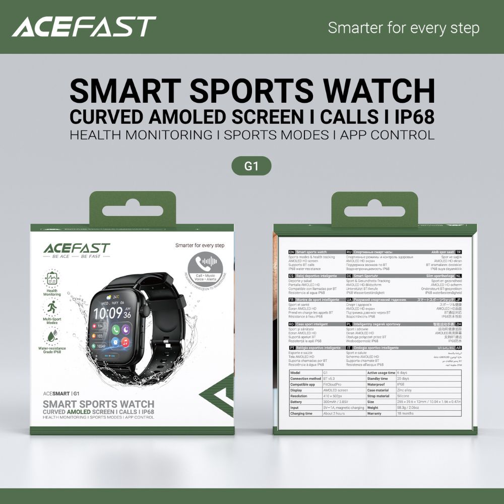 Montre Connectée G1 ACEFAST – Image 16