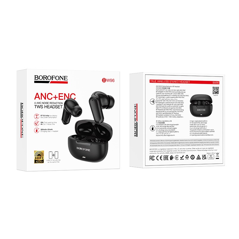 Écouteurs Bluetooth TWS BW96 Borofone