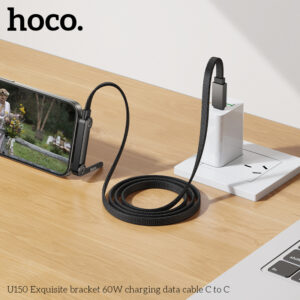 Câble USB-C 60W avec Support Téléphone U150 HOCO