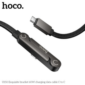 Câble USB-C 60W avec Support Téléphone U150 HOCO