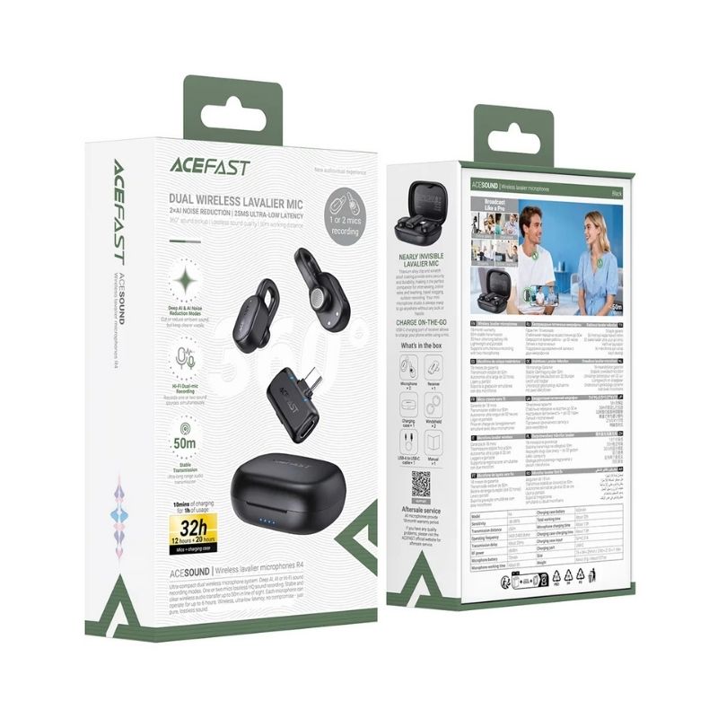 Double Microphone Sans Fil USB-C R4 ACEFAST
