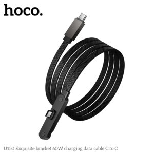 Câble USB-C 60W avec Support Téléphone U150 HOCO