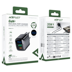 Chargeur GaN 35W USB-C + USB-A A116 ACEFAST
