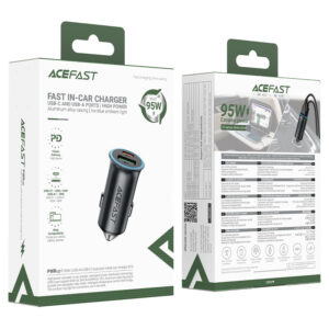 Chargeur Voiture 95W USB-A + USB-C B16 ACEFAST