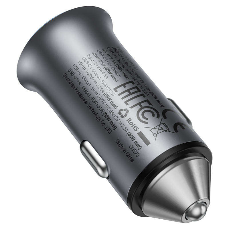 Chargeur Voiture 95W USB-A + USB-C B16 ACEFAST