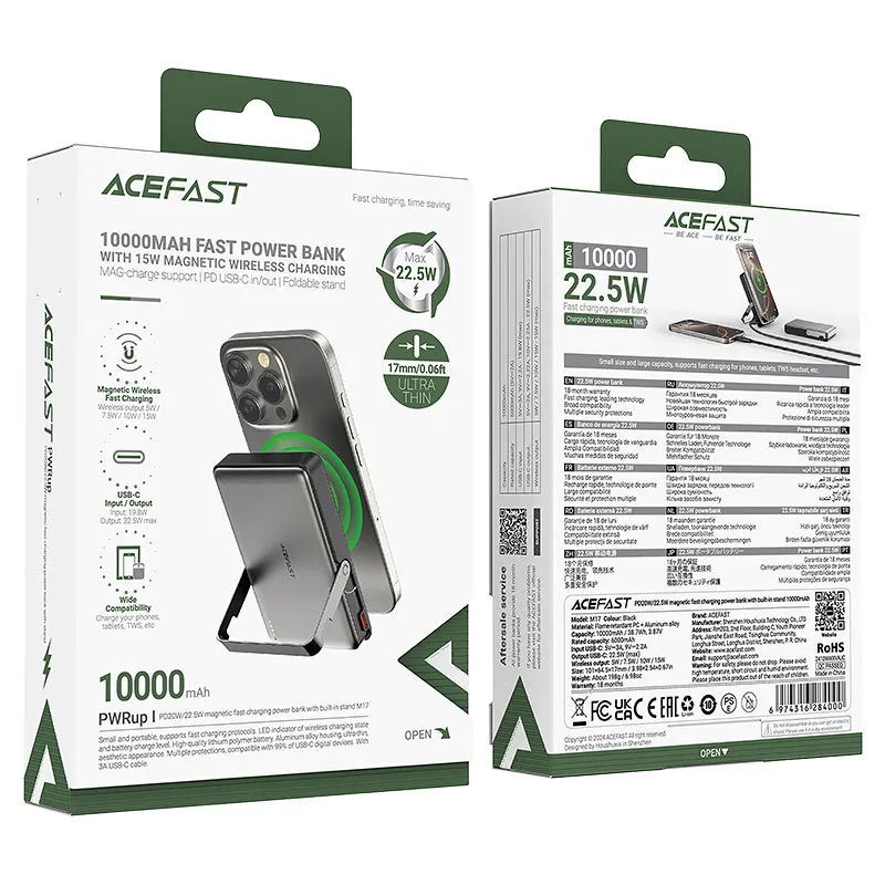 Batterie Externe 10 000 mAh 22,5W M17 ACEFAST – Image 5
