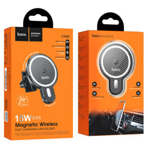 Support & Chargeur Sans Fil Voiture 15W CA85 HOCO