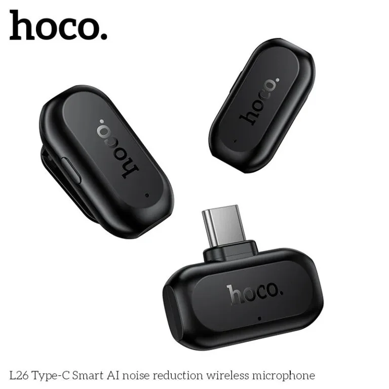 Microphone Sans Fil Type-C avec Réduction de Bruit IA L26 HOCO