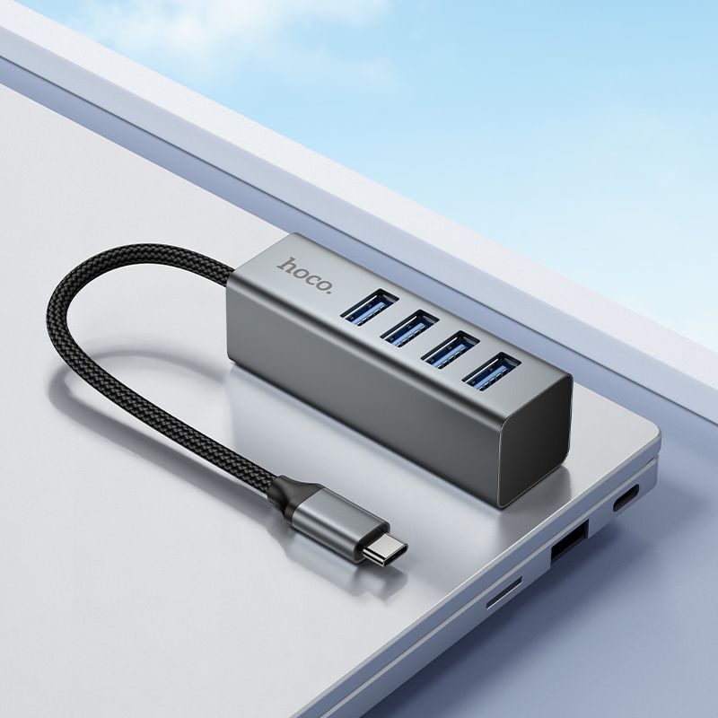 Hub USB-C 4 Ports USB 3.0 HB1C HOCO