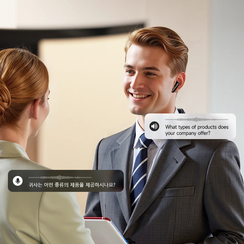 Écouteurs Bluetooth ANC + ENC Traduction IA FQ16 BOROFONE