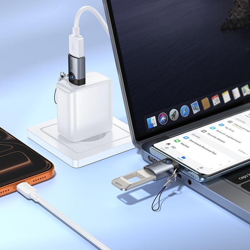 Adaptateur OTG USB-C vers USB-A 3.0 UA46C HOCO