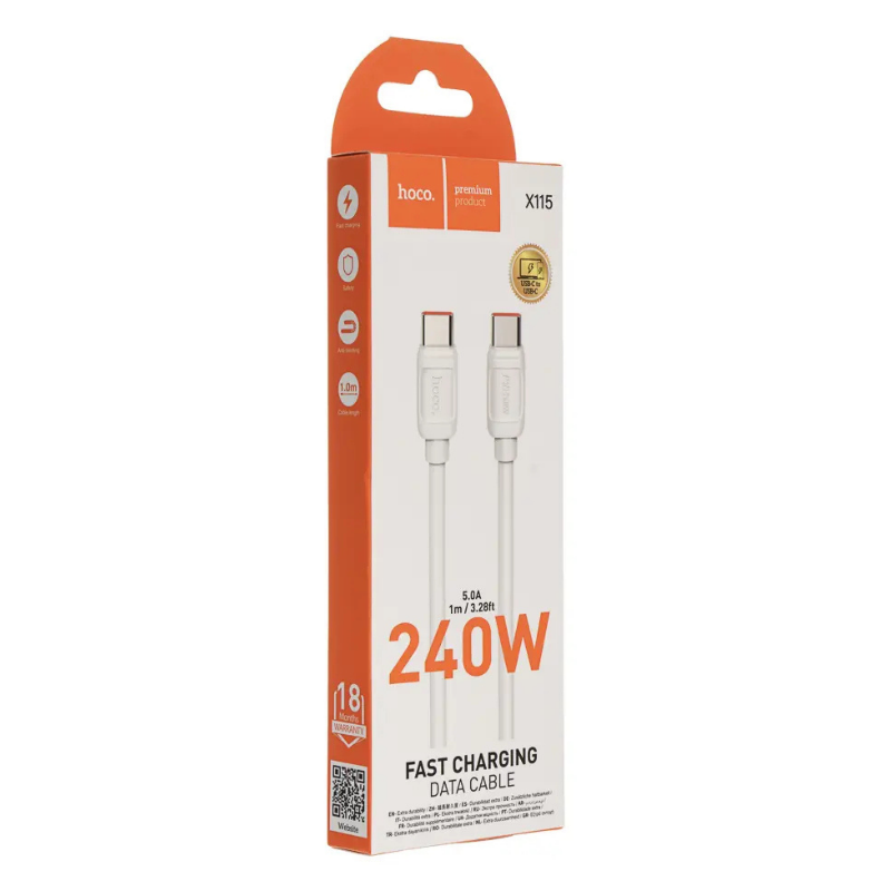 Câble USB-C 240W 1m X115 HOCO