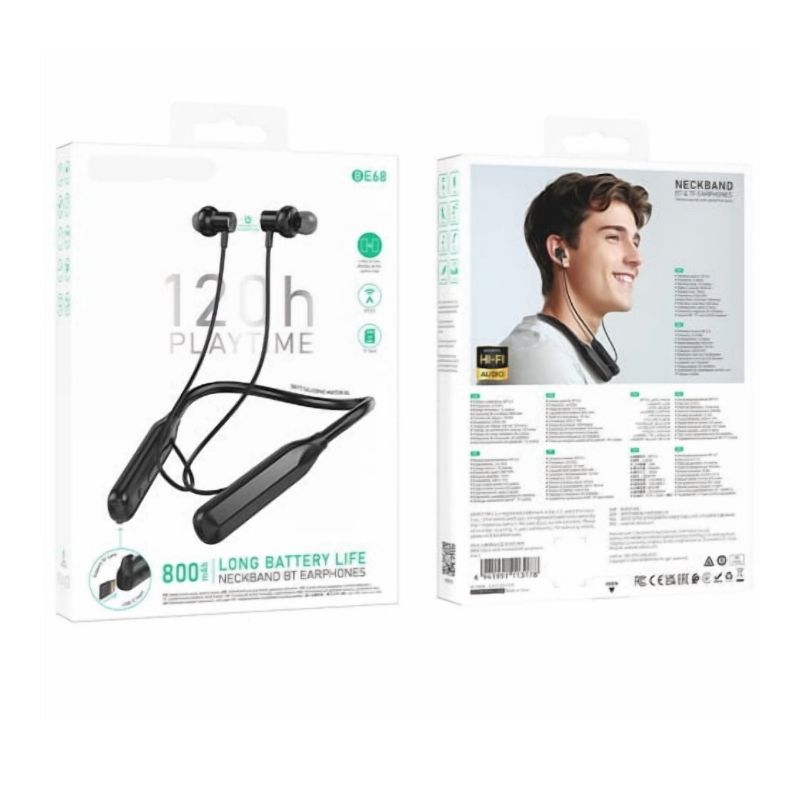 Écouteurs Bluetooth Tour de Cou BE68 BOROFONE – Image 4