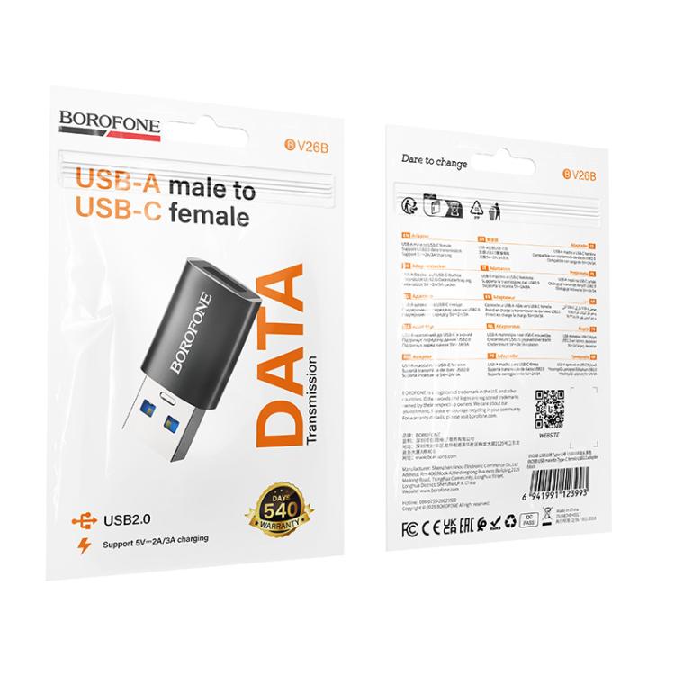 Adaptateur USB 3.0 vers USB-C BV26B BOROFONE