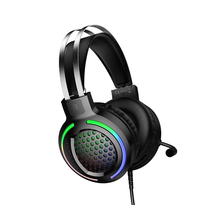 W117 Battle Casque Gaming Filaire 50 mm avec Micro et LED – HOCO