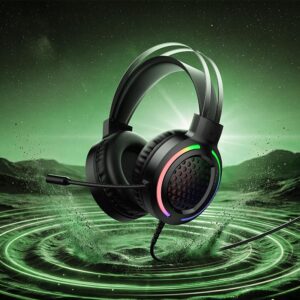 W117 Battle Casque Gaming Filaire 50 mm avec Micro et LED – HOCO