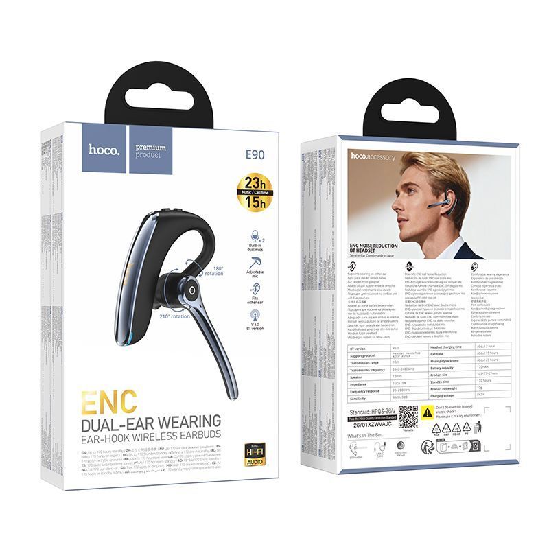 Casque Bluetooth 6.0 ENC E90 HOCO