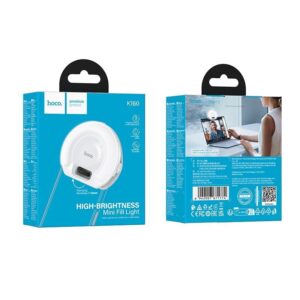 Lampe LED Selfie Haute Luminosité Réglable K160 HOCO