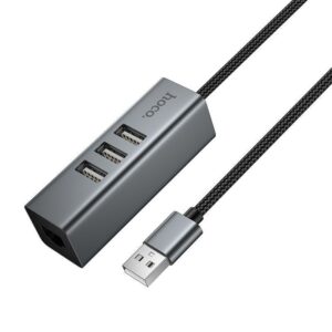 Hub USB 4 en 1 avec RJ45 HB1D HOCO