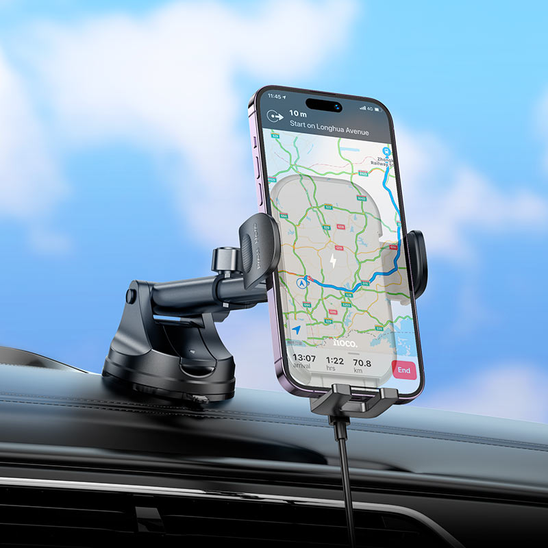 Support Voiture Charge Sans Fil 15W HW5 HOCO