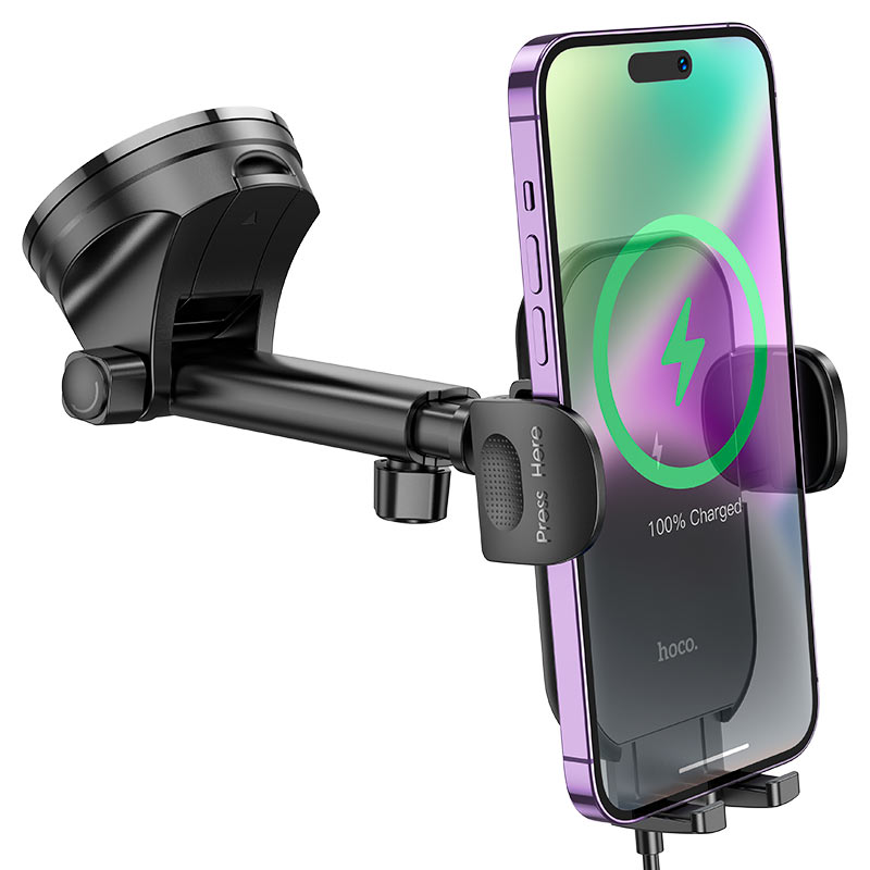 Support Voiture Charge Sans Fil 15W HW5 HOCO – Image 7